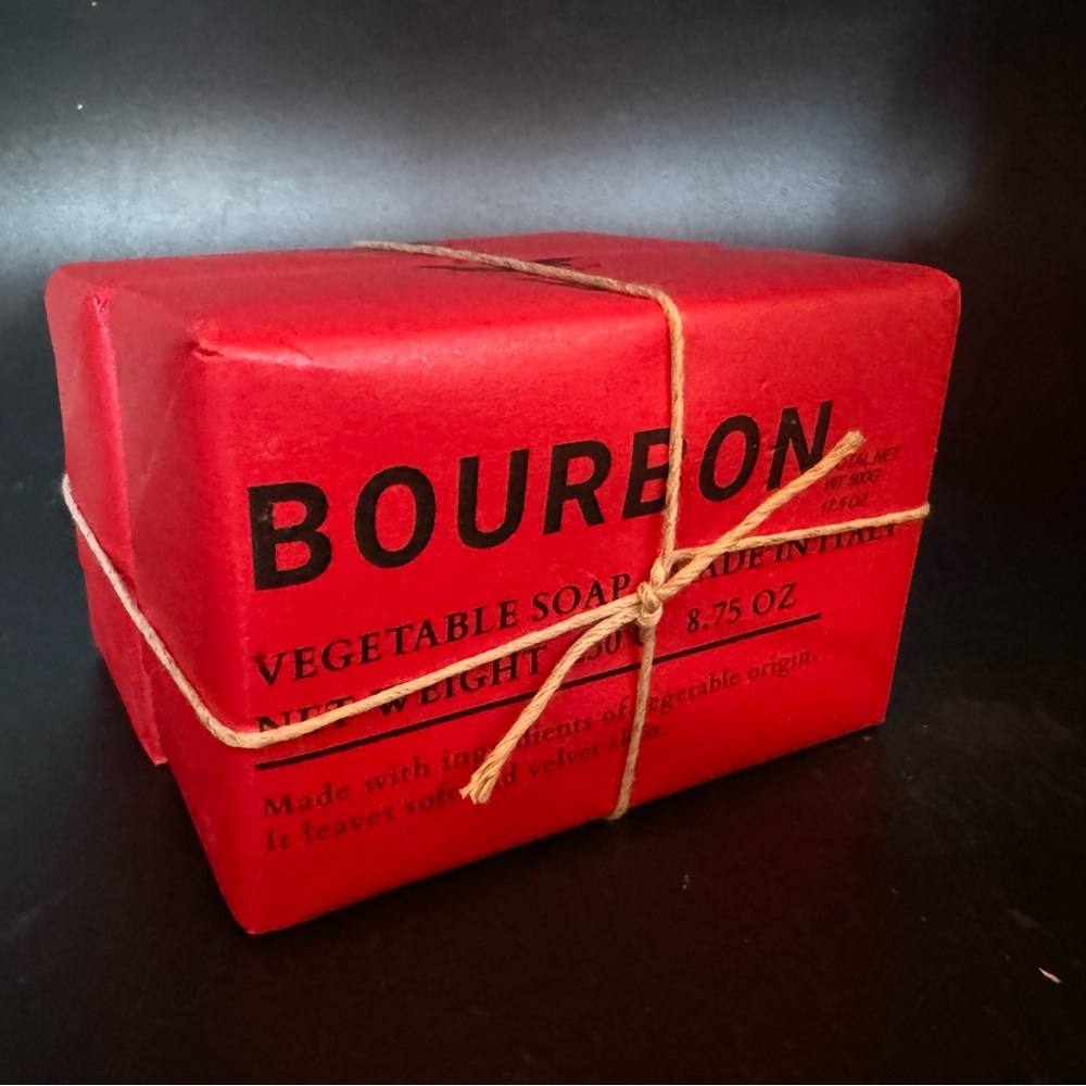 ALCHIMIA Bourbon Vegetable Men’s Soap Made In Italy Quantity 2